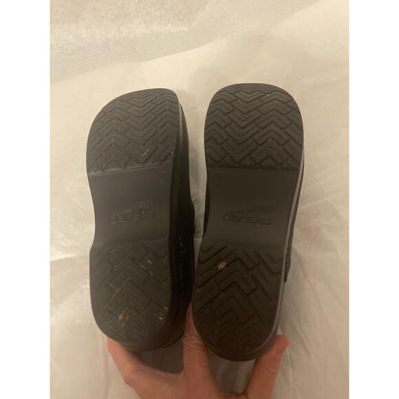 Dansko Waterproof Black Clog Womens 40 Size 10 Nursing Work Comfort Shoe - Picture 10 of 10